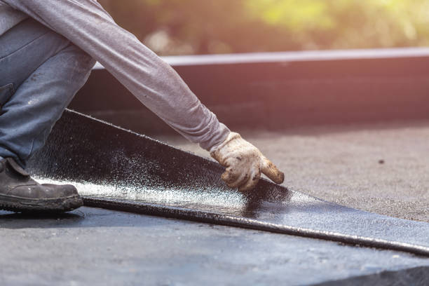 Professional Waterproofing technician working in Geneva, OH